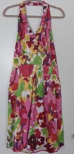 Women's Halter Summer Dress With Pockets